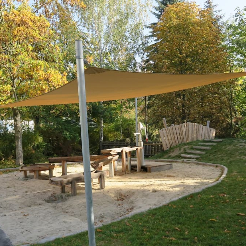 Sonnensegel für Sandkasten